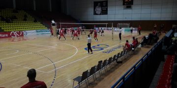 Volei. Divizia A1. SCM Gloria Buzău – Știința Explorări Baia Mare 3-1 (-21, 20, 21, 22)