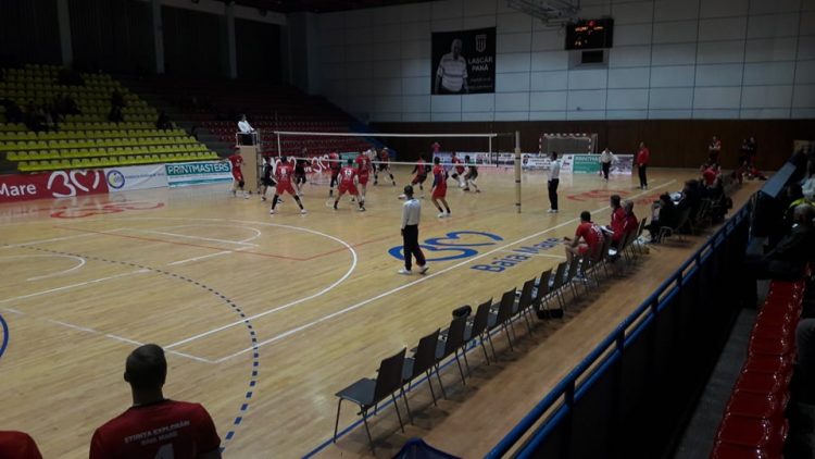 Volei. Divizia A1. SCM Gloria Buzău – Știința Explorări Baia Mare 3-1 (-21, 20, 21, 22)