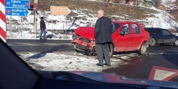 Accident pe DN 18 la Moisei – FOTO