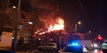 Imaginile dezastrului de pe Strada Mihai Eminescu – FOTO