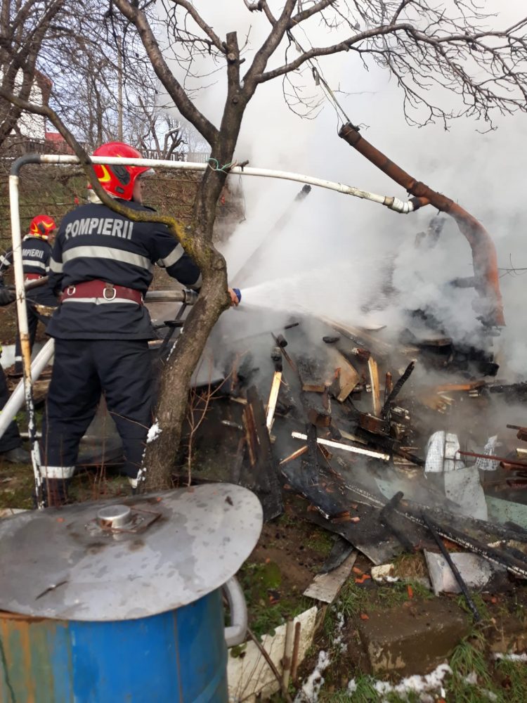 Început de an cu incendii în Maramureș – FOTO