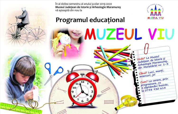 Muzeul Judeţean de Istorie şi Arheologie Maramureş continuă şi în acest an programul educaţional Muzeul Viu