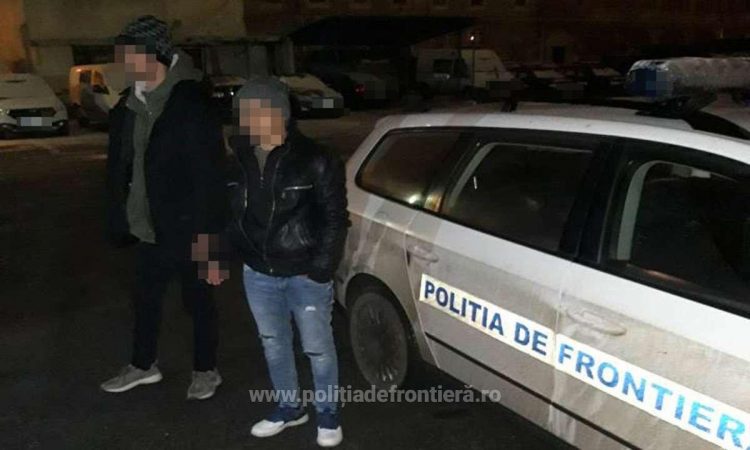 Doi palestinieni opriți din drumul ilegal spre vestul Europei