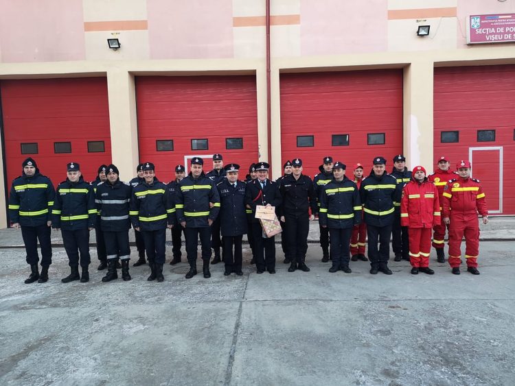 Trecere în rezervă la Secţia de pompieri Vişeu de Sus