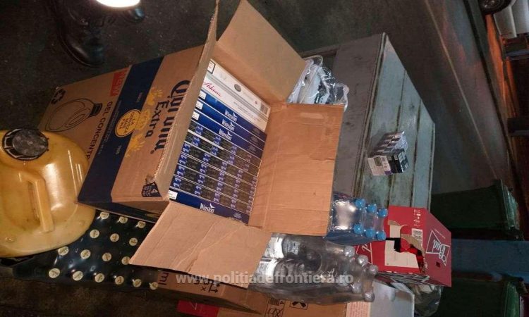 Maramureşean depistat la frontieră cu ţigări ascunse în cutii de bere și detergenți