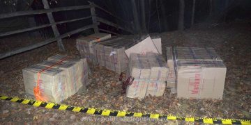 Ţigări în valoare de aproximativ 93.000 lei, confiscate la frontiera cu Ucraina