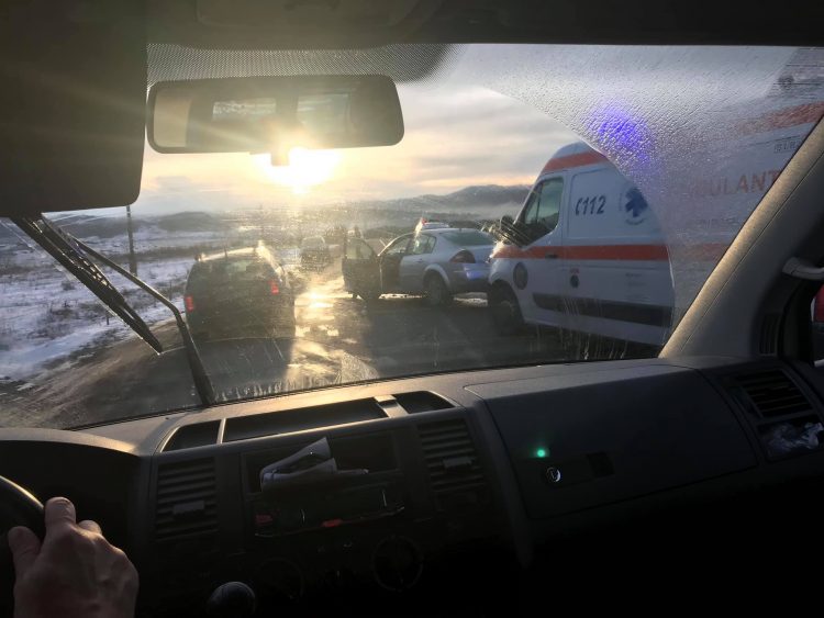 Accident în Țara Lăpușului: Dimineața pe răcoare…
