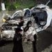Accident devastator. Patru tineri cu vârste între 20 și 30 de ani au murit pe loc într-un Logan strivit de TIR – Video