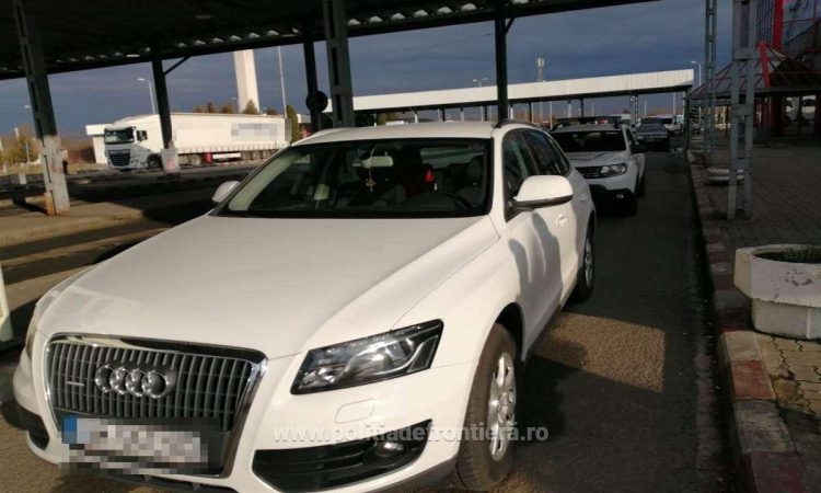 Autoturism căutat de autoritățile italiene, descoperit în trafic