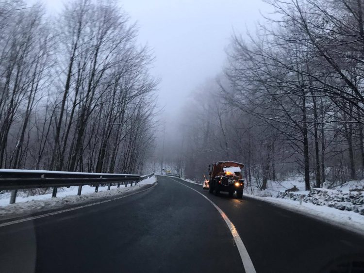 Starea vremii şi a şoselelor în Maramureş luni, 10 februarie