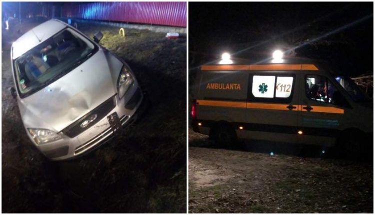 Un şofer a spulberat doi copii de pe partea opusă a şoselei