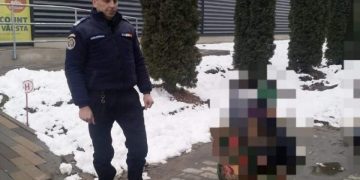 O femeie şi-a pierdut nepoţii într-o parcare de la supermarket