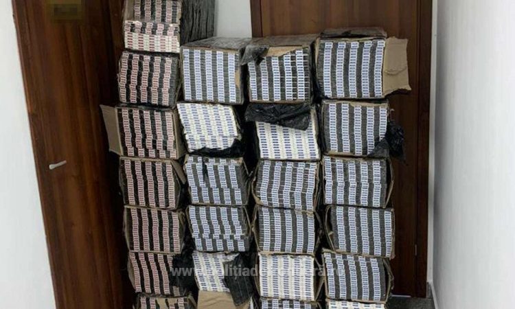 Țigări de contrabandă, transportate din Ucraina cu dronele