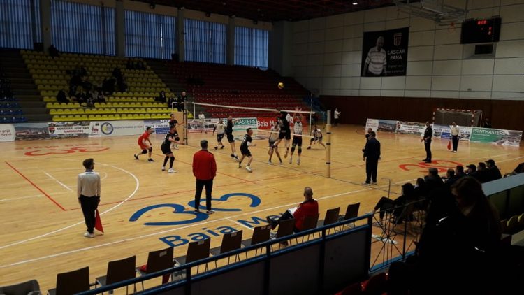 Volei. Divizia A1. Știința Explorări Baia Mare – Universitatea Cluj 3-2