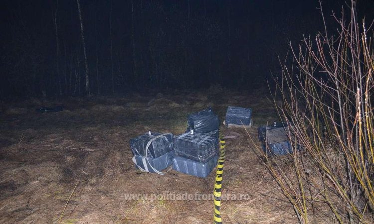 Peste 6.000 pachete țigări depistate la graniţa cu Ucraina