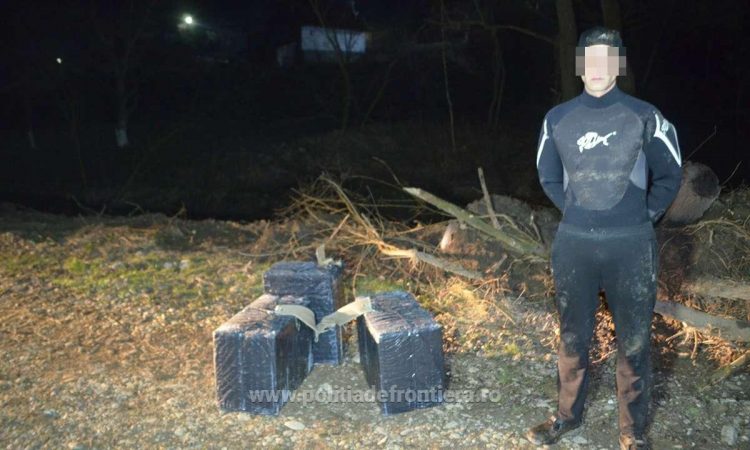 În ultimele 24 de ore, peste 11.000 pachete țigări confiscate de polițiștii de frontieră