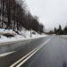 Circulație rutieră în condiții de iarnă pe șoselele din Maramureș
