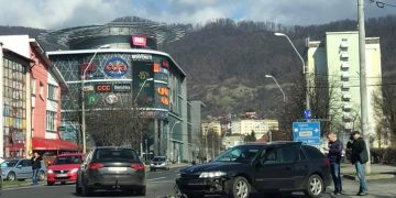 Accident în Baia Mare. Impact pe Bulevardul Decebal