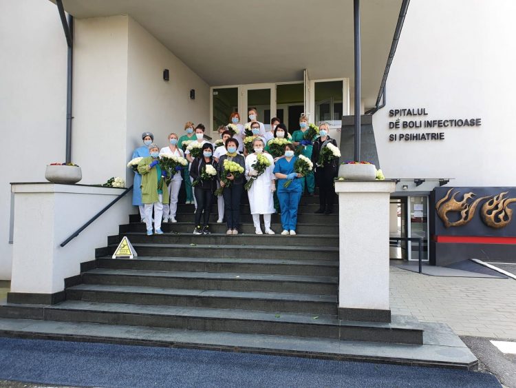 Semn de prețuire pentru personalul Spitalului de Boli Infecțioase și Psihiatrie Baia Mare