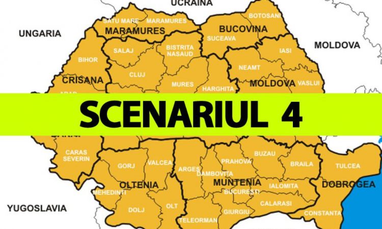 România a intrat în Scenariul 4. Orașe izolate complet