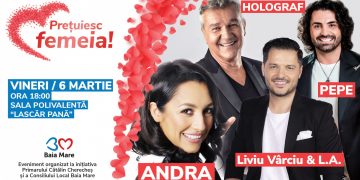 Prețuiesc femeia! Spectacol dedicat doamnelor și domnișoarelor cu ocazia zilei de 8 Martie