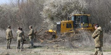 Armata a început construirea unui spital mobil. În 5 zile va fi funcțional și va trata cazurile ușoare și medii de coronavirus