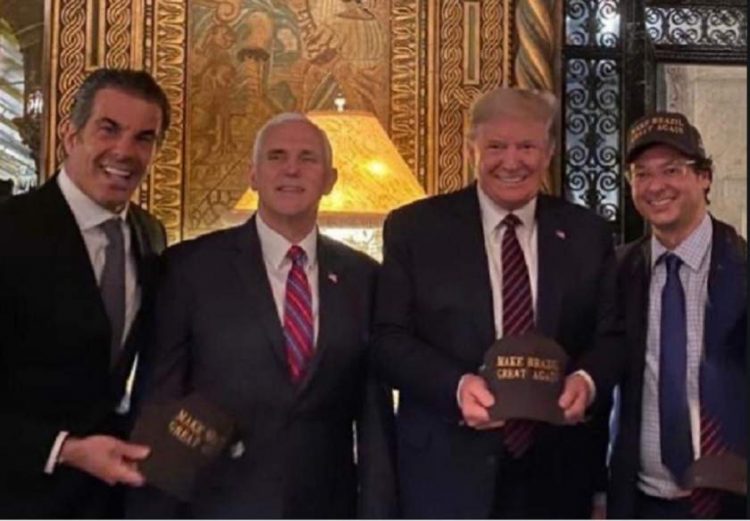 Un demnitar brazilian care s-a fotografiat cu Donald Trump a fost descoperit cu coronavirus