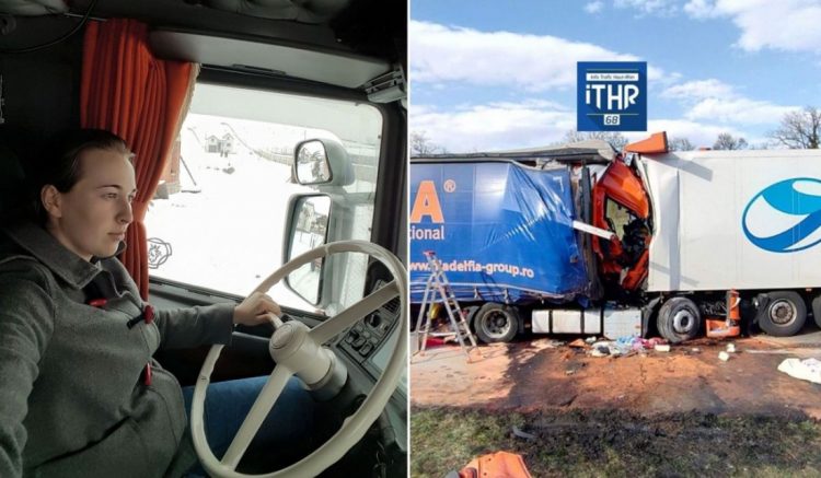 O șoferiță româncă de TIR, mamă a trei copii, a murit într-un cumplit accident în Franța