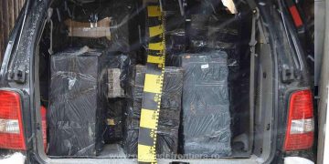Peste 16.000 pachete cu țigări de contrabandă, confiscate la frontiera de nord