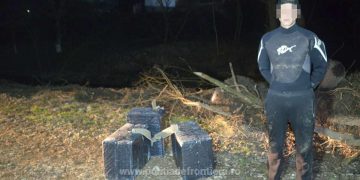 Contrabandă cu drona, focuri de armă, peste 11.000 pachete țigări confiscate în ultimele 24 de ore