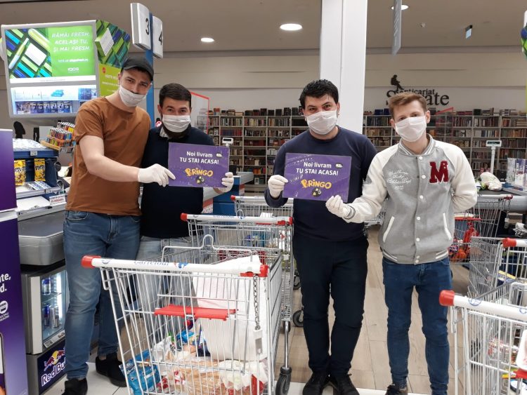 Heyyy, ai aflat? Bringo îţi face cumpărăturile în siguranţă şi ţi le livrează acasă!