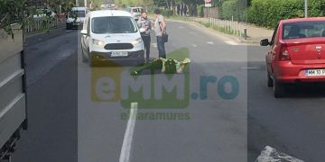 Pieton lovit pe str. Victoriei – GALERIE FOTO