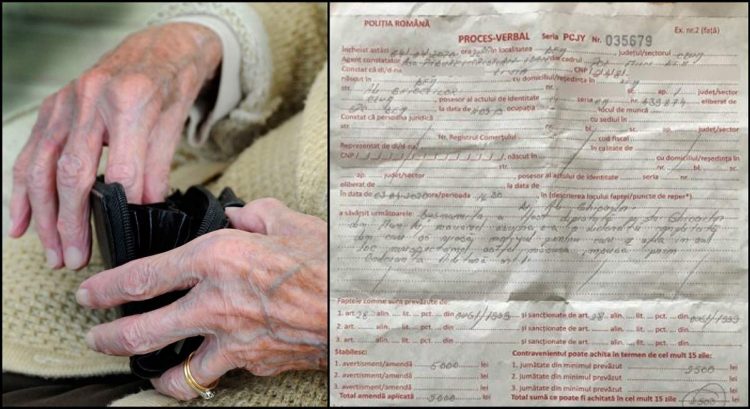 Poliția și atât: În cazul din Hunedoara au fugit ca niște lași, iar astăzi, o bătrânică de 72 de ani a fost amendată cu 5.000 lei în fața blocului