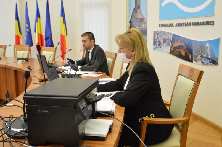 Șapte proiecte de hotărâre aprobate în ședința ordinară a Consiliului Județean Maramureș din luna aprilie