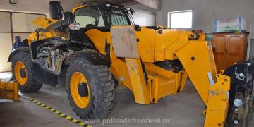 Utilaj căutat de autorităţile din Marea Britanie, descoperit de poliţiştii de frontieră