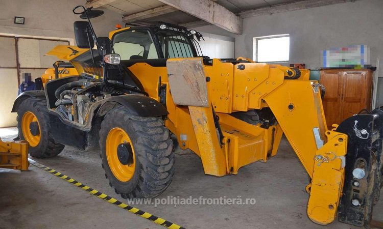 Utilaj căutat de autorităţile din Marea Britanie, descoperit de poliţiştii de frontieră