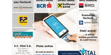 O nouă metodă de plată a facturii VITAL
