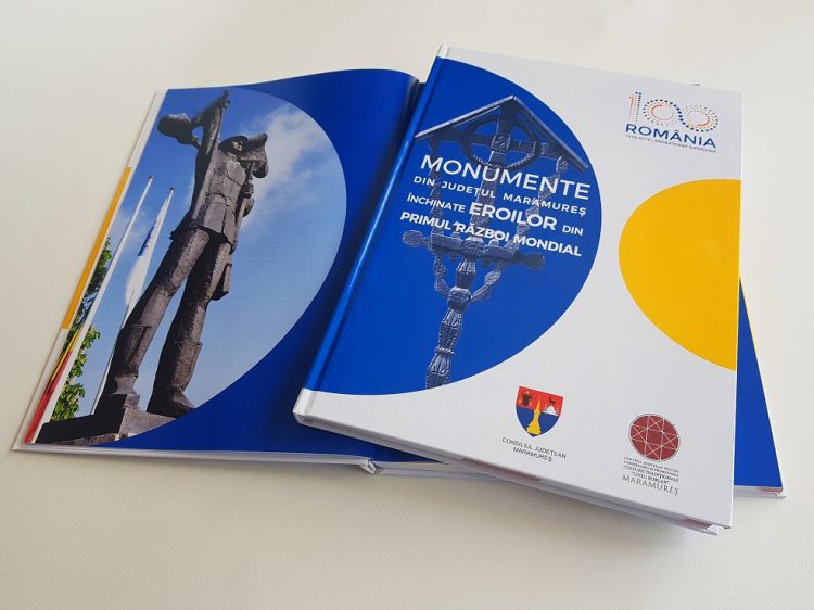Centrul Cultural „Liviu Borlan” lansează virtual albumul MONUMENTE DIN JUDEŢUL MARAMUREŞ ÎNCHINATE EROILOR DIN PRIMUL RĂZBOI MONDIAL