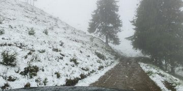 Borșa: Iarnă ca-n povești în prag de vară. GALERIE FOTO