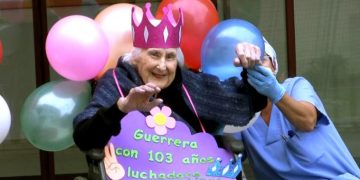 O bătrână de 103 ani din Spania a supraviețuit coronavirusului