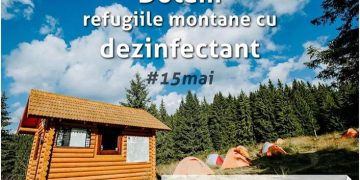 Refugiile montane, posturile sezoniere și bazele Salvamont din România vor fi dotate cu dezinfectant