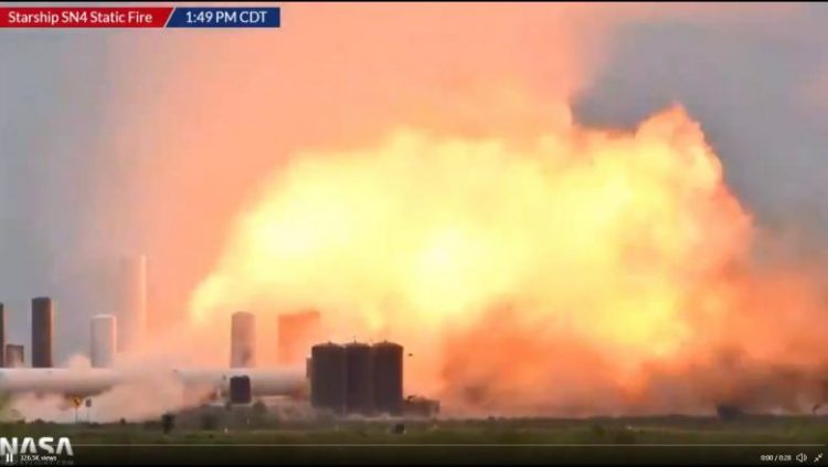 Nava spațială „Starship” a SpaceX a explodat în timpul unui test transmis în direct