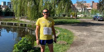 Sorin Octavian Stoica, sportiv legitimat la CS Gold Stars Baia Mare, a alergat 100 de kilometri în 8 ore pentru copiii cu autism