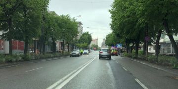 Accident pe Bulevardul Unirii din Baia Mare – FOTO și VIDEO