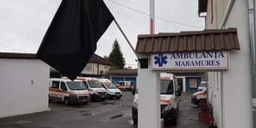 Doliu  şi moment de reculegere la Serviciul de Ambulanță Maramureş – video