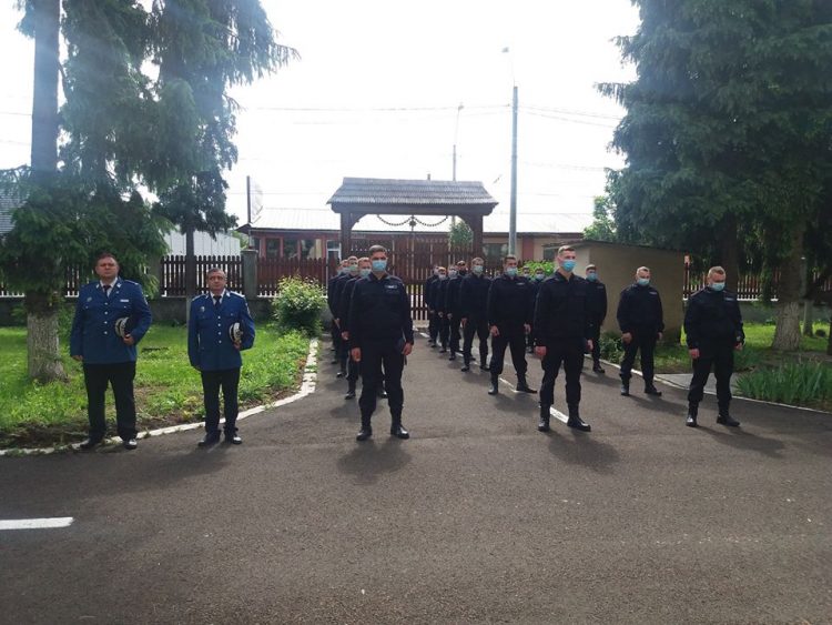 Depunerea jurământului militar la IJJ Maramureş