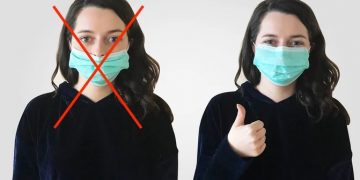 Amendă uriaşă dacă nu purtaţi corect masca de protecţie