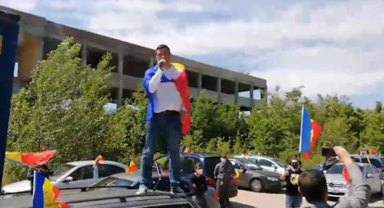 Protest la Sebeș pentru a condamna tăierile abuzive de păduri