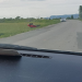 Un autoturism a ieșit în decor la podul din Ardusat