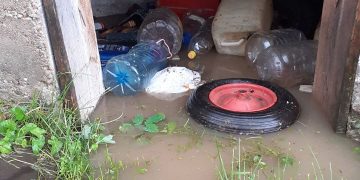 Comuna Șișești a fost grav afectată de ploile torențiale din ultimele zile